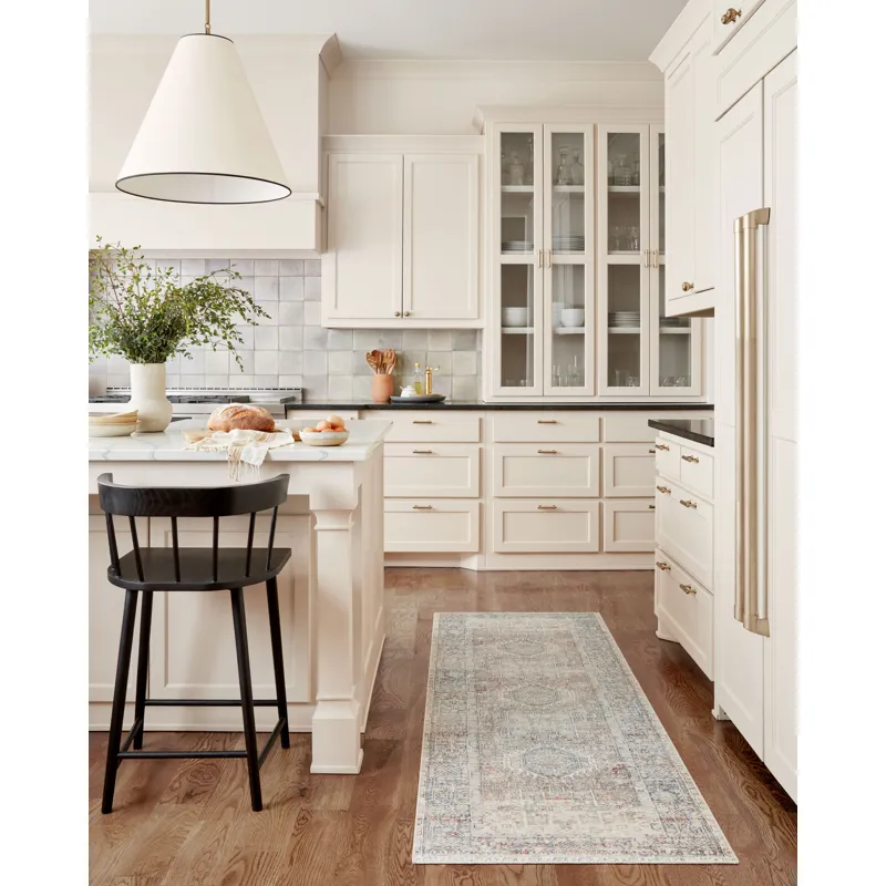 Jules Natural / Ocean Rug (9' 6" X 14')