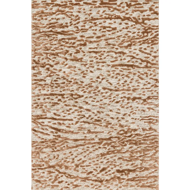 Juneau Oatmeal / Terracotta Rug (5' 0" X 7' 6")