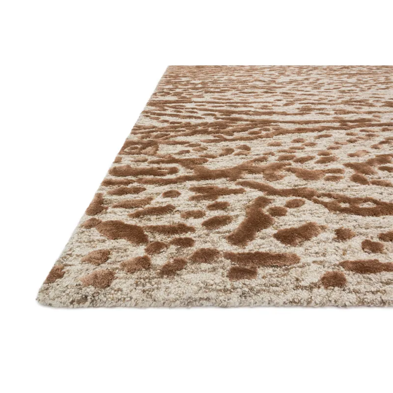 Juneau Oatmeal / Terracotta Rug (5' 0" X 7' 6")
