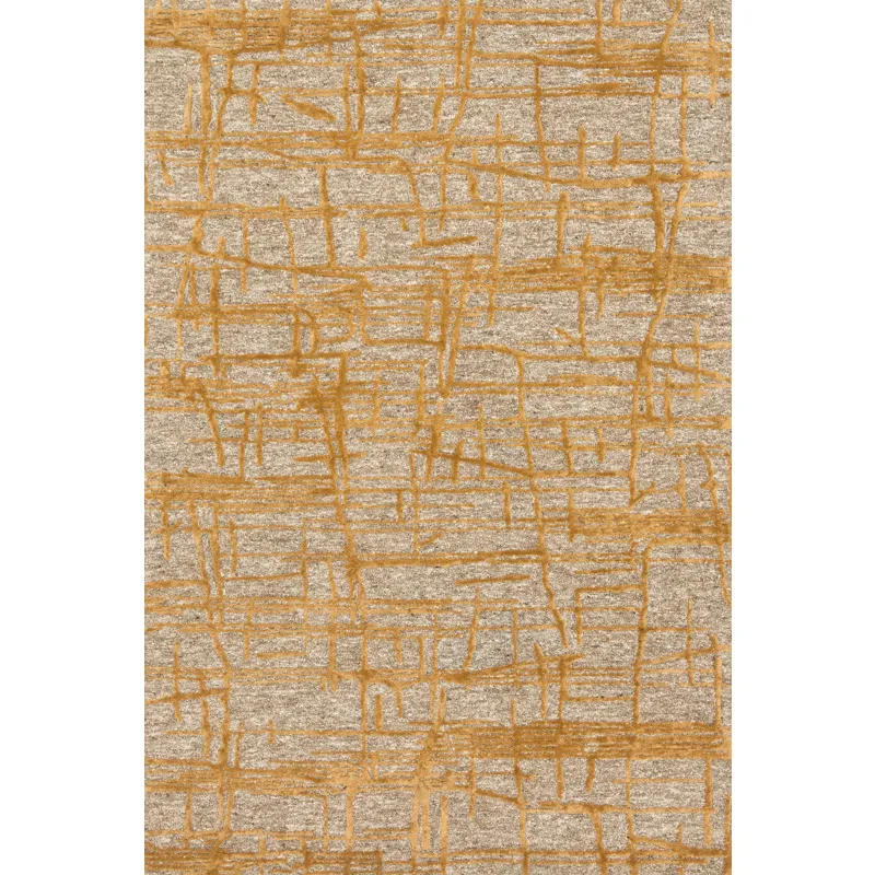 Juneau Natural / Gold Rug (3' 6" X 5' 6")