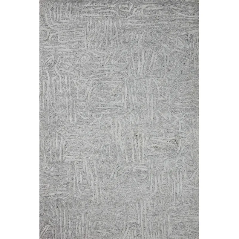 Juneau Grey / Grey Rug (3' 6" X 5' 6")