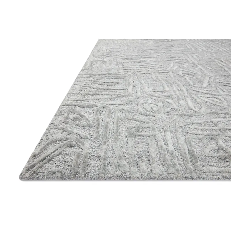 Juneau Grey / Grey Rug (3' 6" X 5' 6")