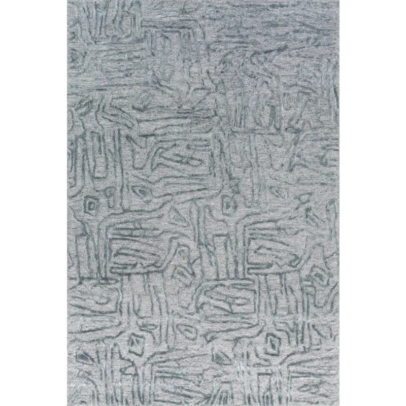 Juneau Lt. Blue / Lt. Blue Rug (3' 6" X 5' 6")