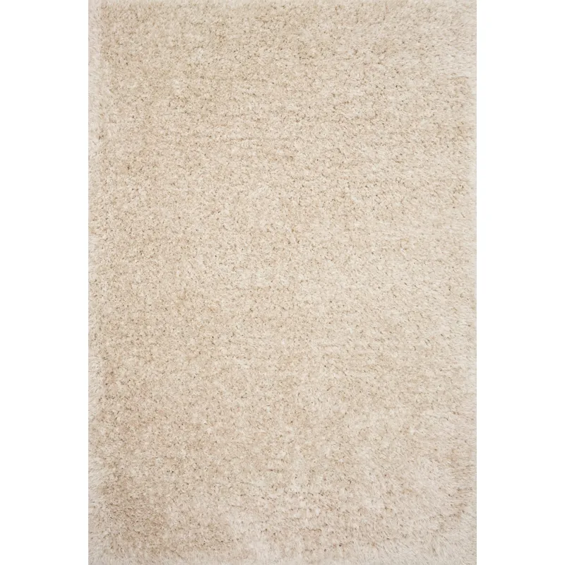 Kayla Shag Beige Rug (2' 2" X 4')