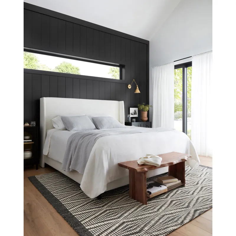 Kenzie Ivory / Charcoal Rug (7' 9" X 9' 9")