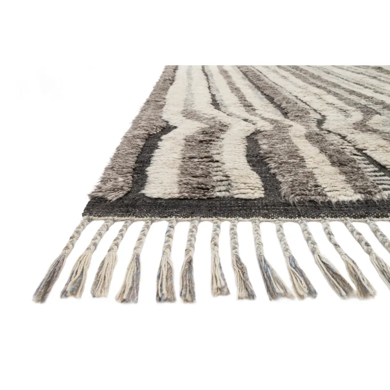 Khalid Stone / Charcoal Rug (2' 0" X 3' 0")