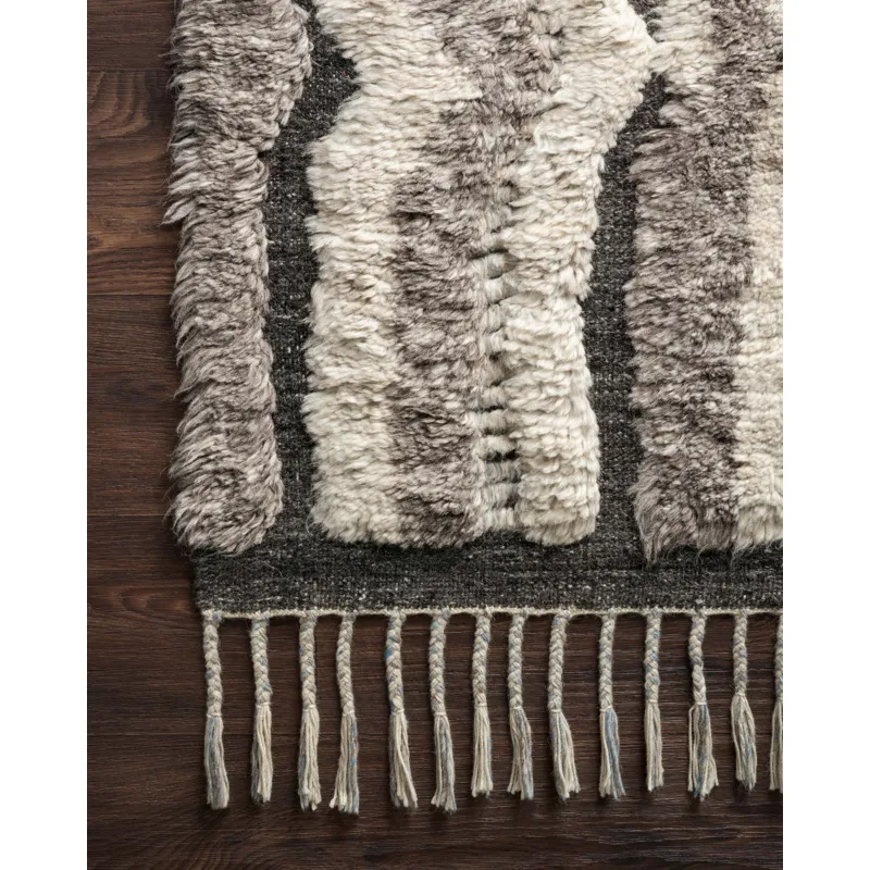 Khalid Stone / Charcoal Rug (2' 0" X 3' 0")