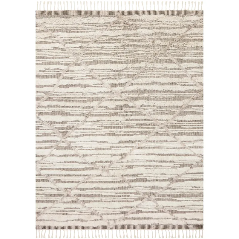 Khalid Ivory / Taupe Rug (8' 6" X 11' 6")