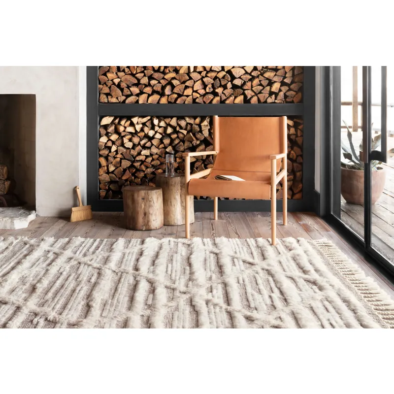 Khalid Ivory / Taupe Rug (8' 6" X 11' 6")