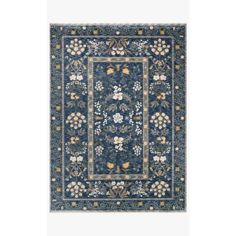 Loloi X Rifle Paper Co. Kismet 5\'-0\" X 7\'-9\" Rug