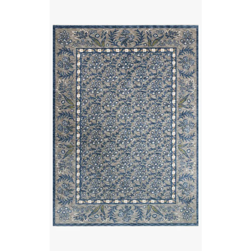 Loloi X Rifle Paper Co. Kismet 5\'-0\" X 7\'-9\" Rug