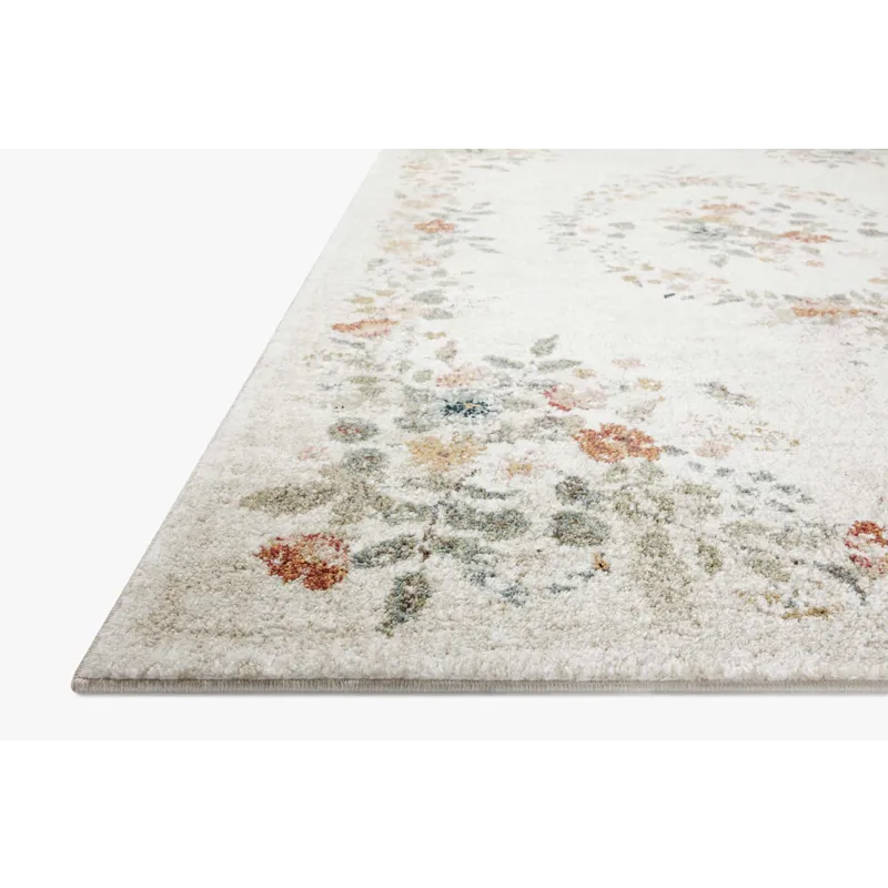 Loloi X Rifle Paper Co. Laurel 6\'-6\" X 9\'-2\" Rug