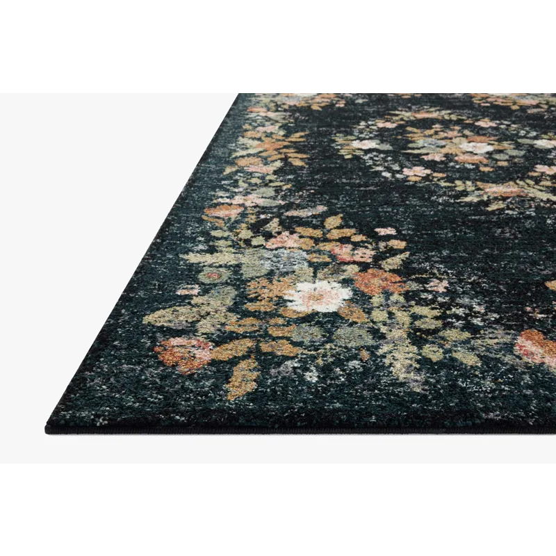 Loloi X Rifle Paper Co. Laurel 6\'-6\" X 9\'-2\" Rug