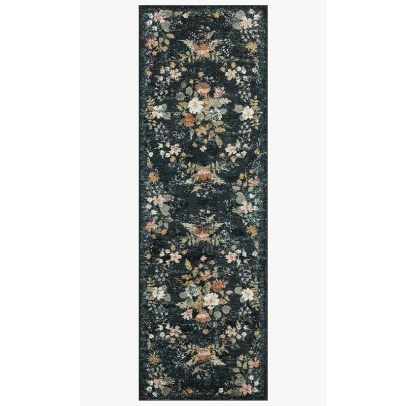 Loloi X Rifle Paper Co. Laurel 6\'-6\" X 9\'-2\" Rug