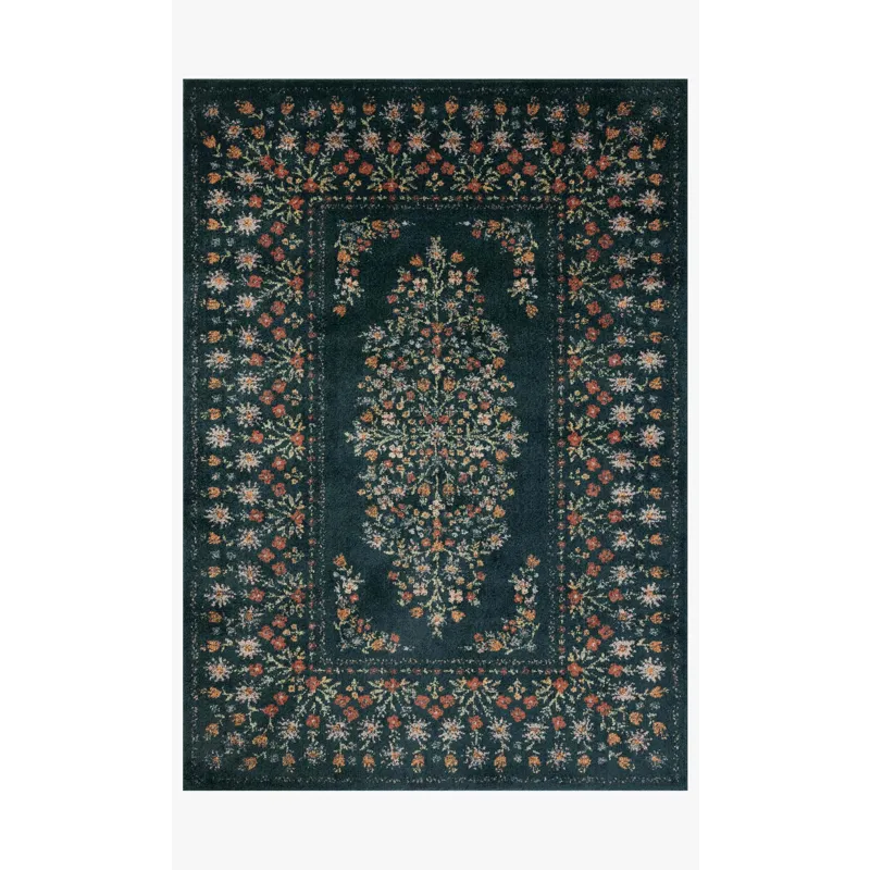 Loloi X Rifle Paper Co. Laurel 6\'-6\" X 9\'-2\" Rug