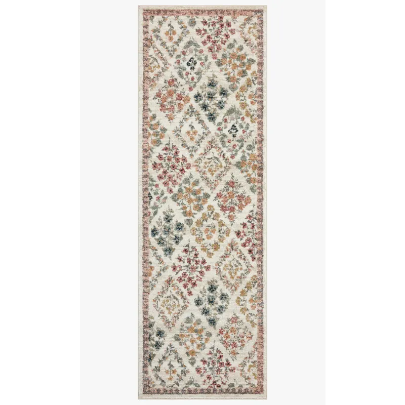 Loloi X Rifle Paper Co. Laurel 2\'-8\" X 8\' Rug