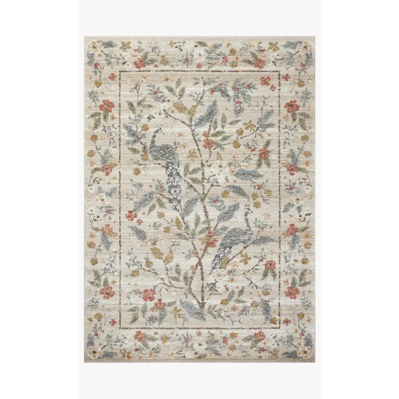 Loloi X Rifle Paper Co. Laurel 9\'-2\" X 12\'-2\" Rug