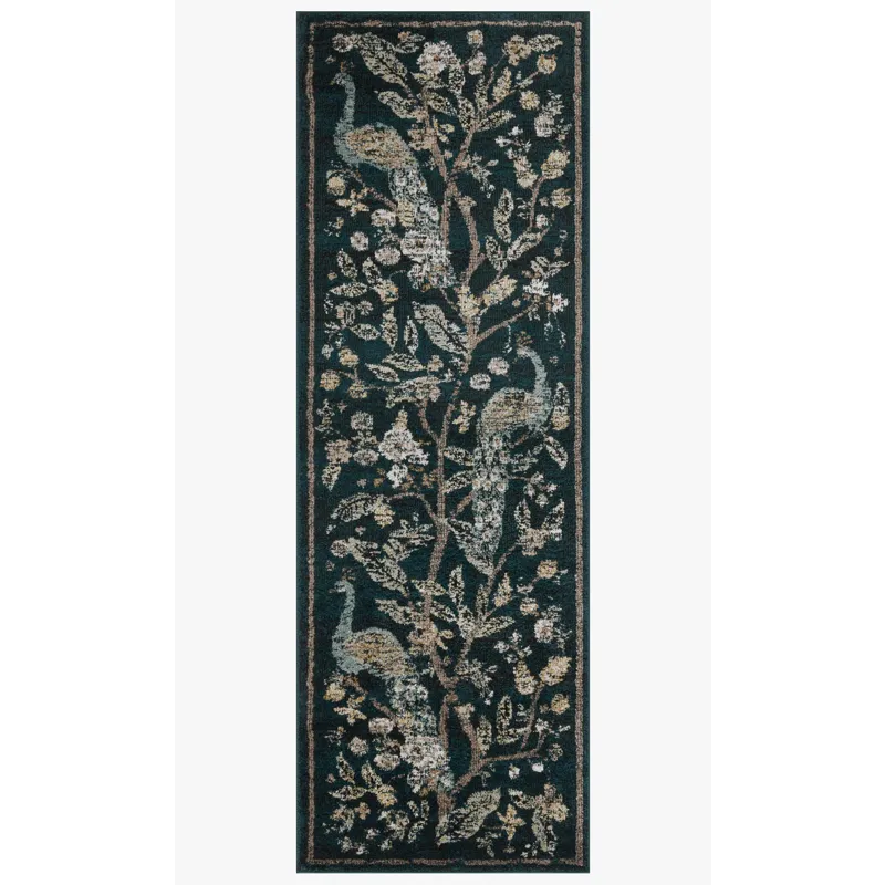 Loloi X Rifle Paper Co. Laurel 9\'-2\" X 12\'-2\" Rug