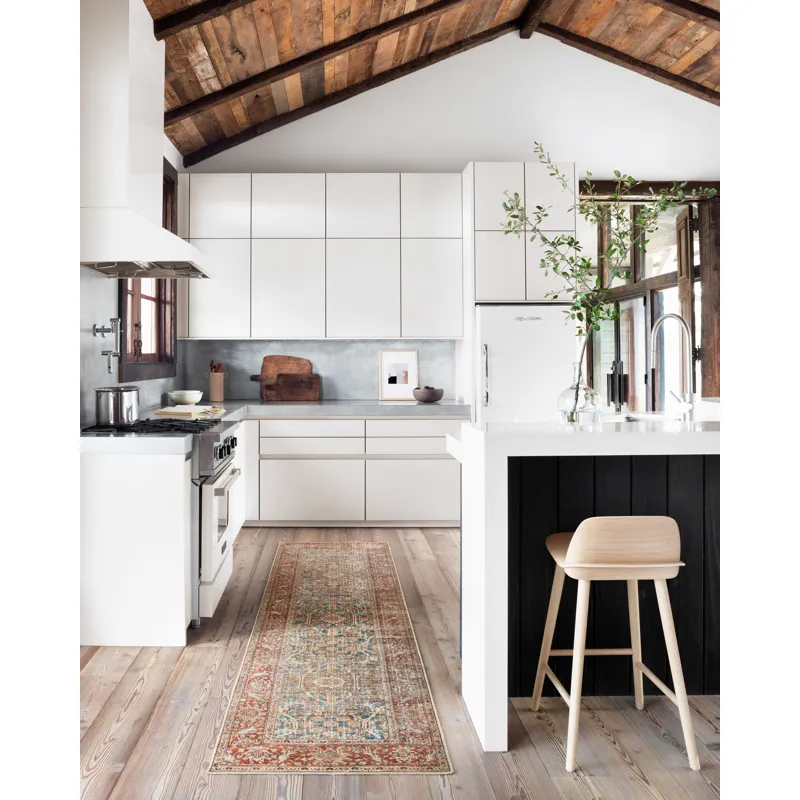 Layla Ocean / Rust Rug (2' 0" X 5' 0")