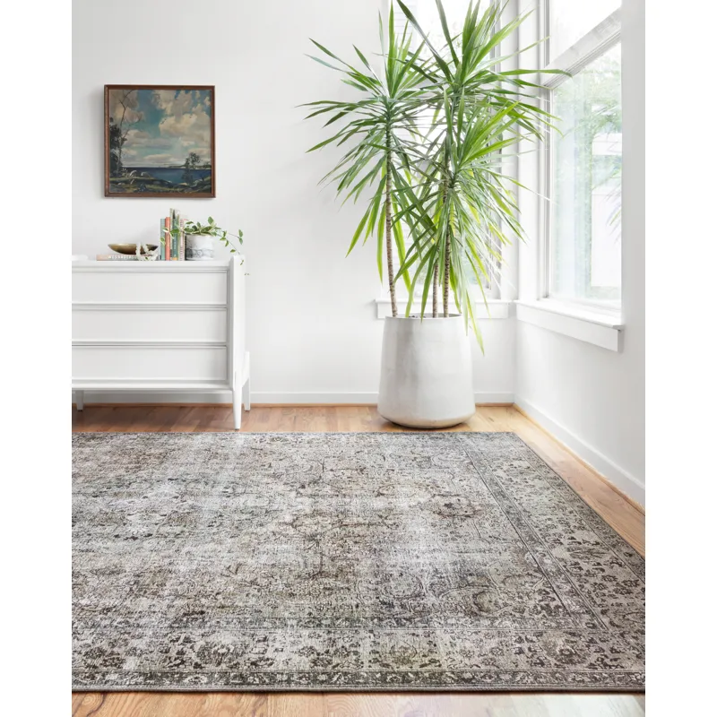 Layla Taupe / Stone Rug (2' 0" X 5' 0")