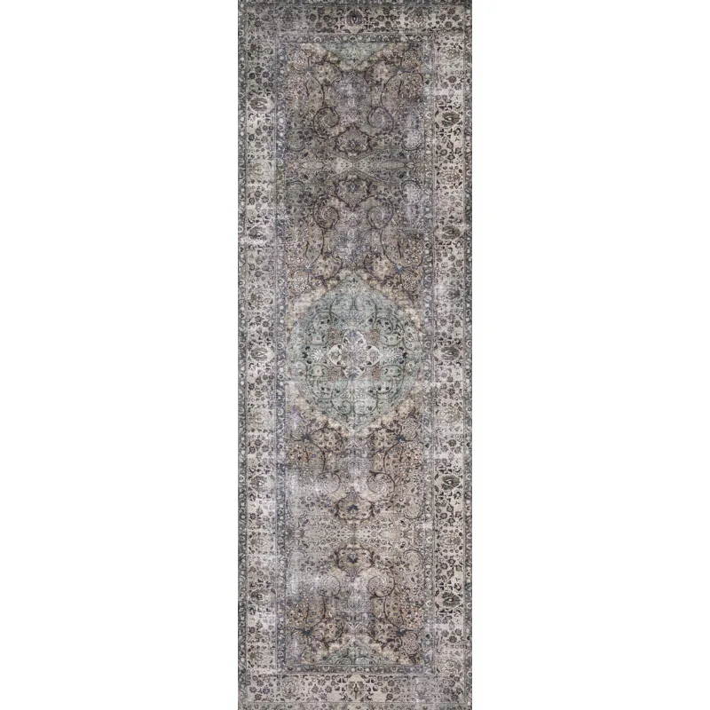 Layla Taupe / Stone Rug (2' 0" X 5' 0")