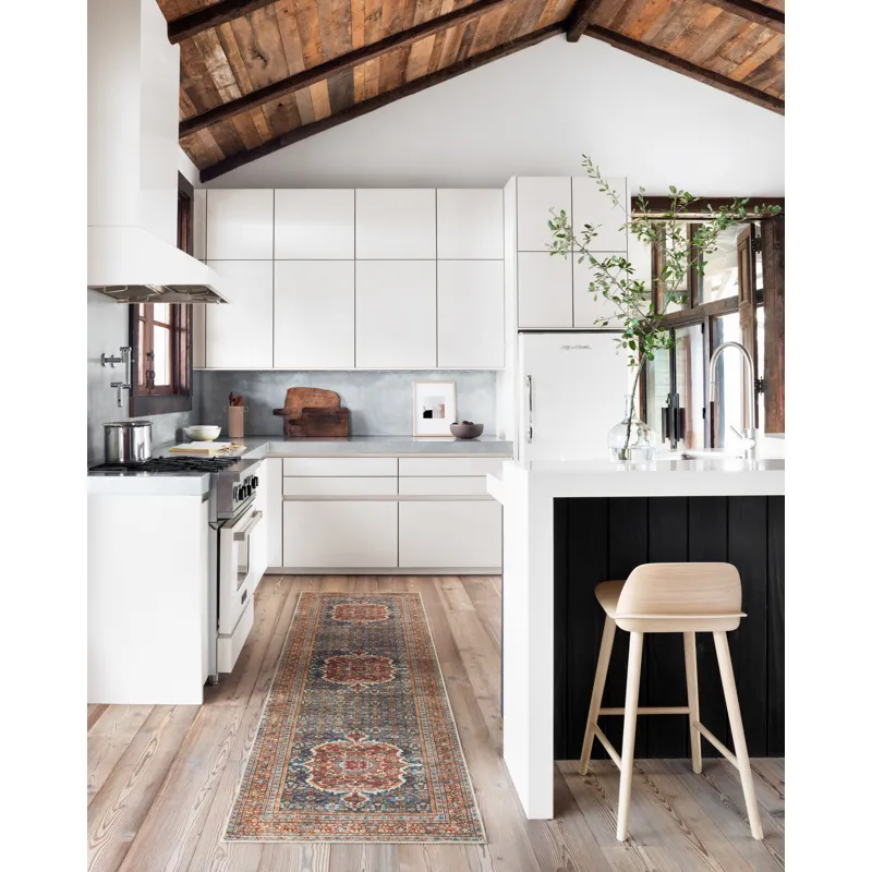 Layla Cobalt Blue / Spice Rug (2' 0" X 5' 0")