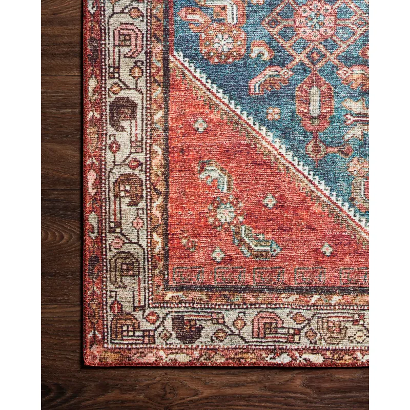 Layla Marine / Clay Rug (2' 0" X 5' 0")