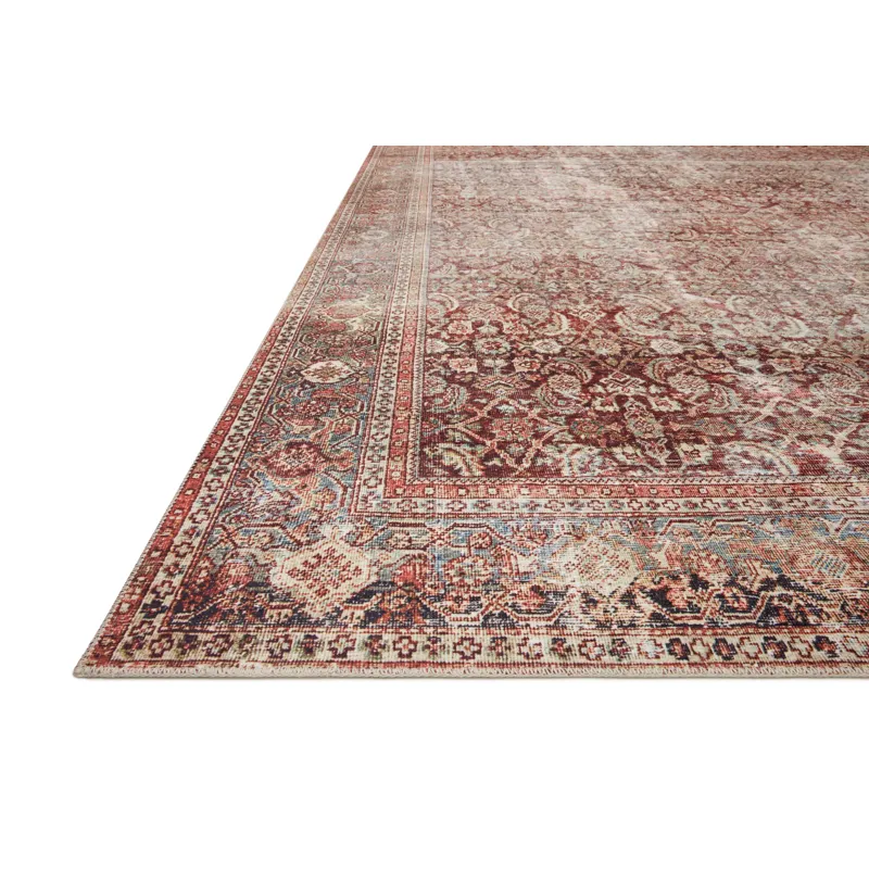 Layla Cinnamon / Sage Rug (2' 0" X 5' 0")