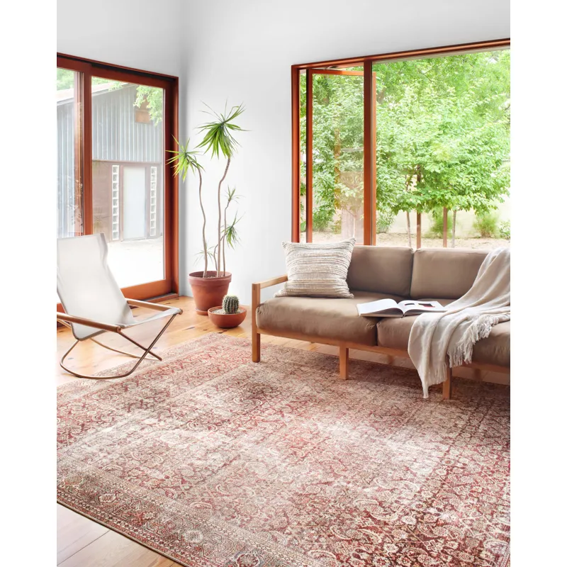 Layla Cinnamon / Sage Rug (2' 0" X 5' 0")