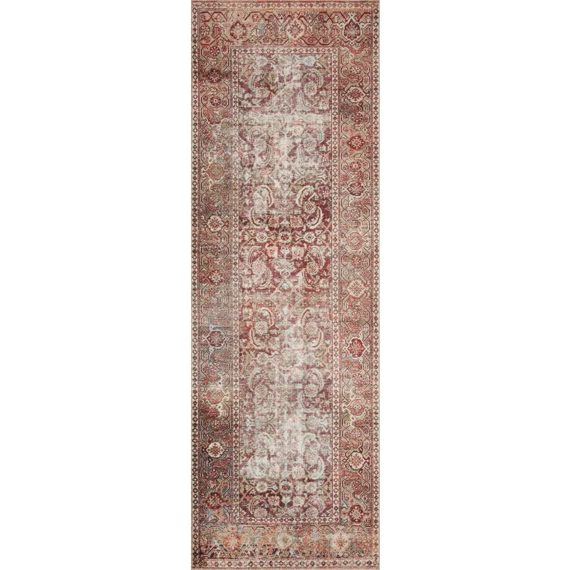Layla Cinnamon / Sage Rug (2' 0" X 5' 0")