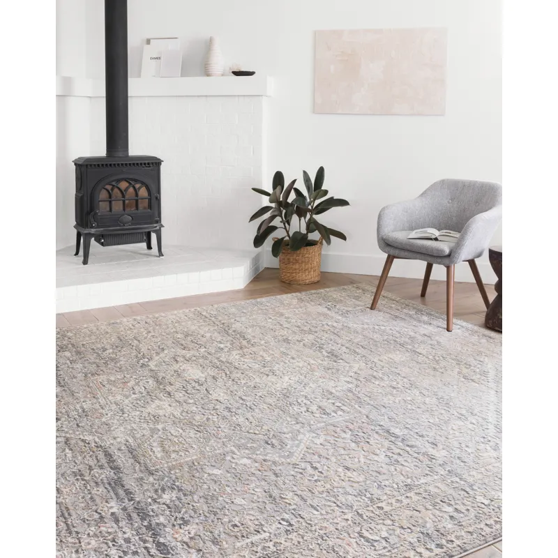 Lucia Grey / Sunset Rug (4' 0" X 5' 7")