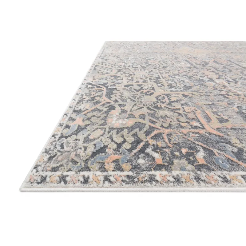 Lucia Charcoal / Multi Rug (7' 9" X 10' 6")
