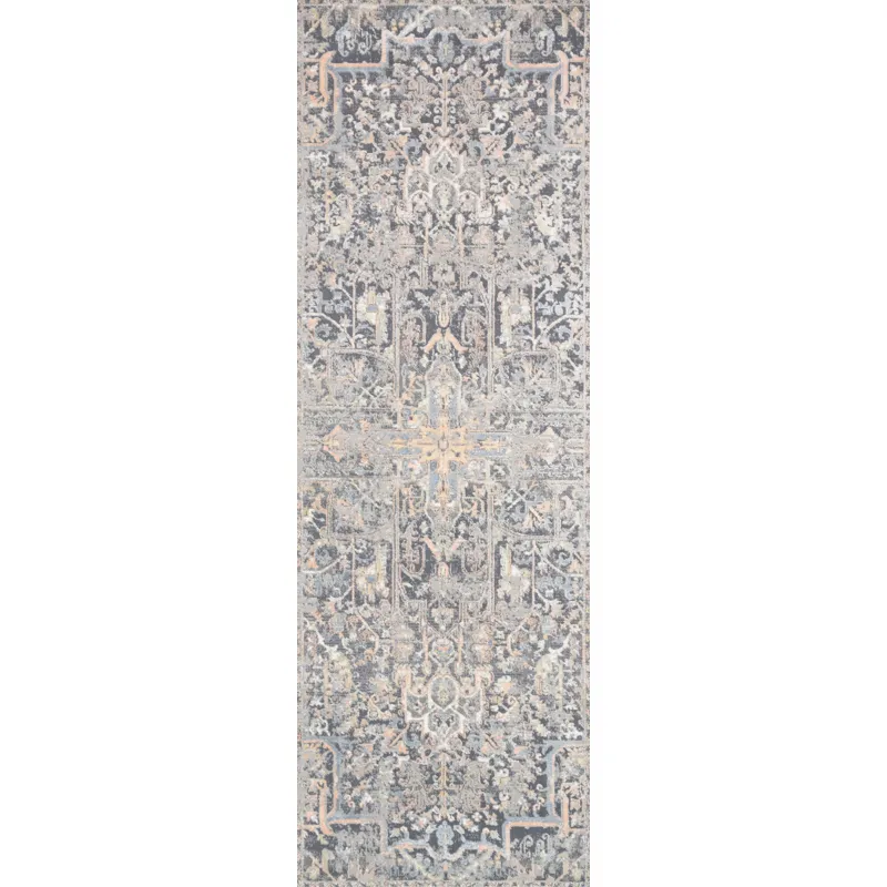 Lucia Charcoal / Multi Rug (7' 9" X 10' 6")