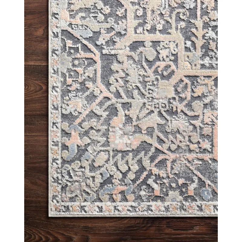 Lucia Charcoal / Multi Rug (7' 9" X 10' 6")