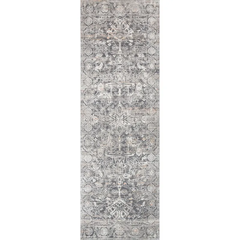 Lucia Steel / Ivory Rug (9' 3" X 13' 3")