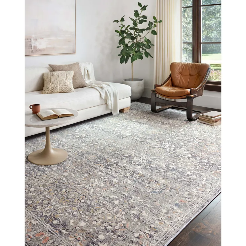 Lucia Grey / Mist Rug (2' 8" X 8')
