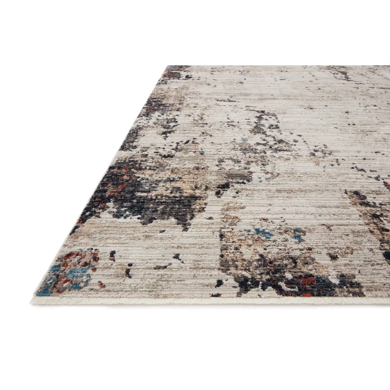 Leigh Ivory / Charcoal Rug (2' 7" X 7' 8")