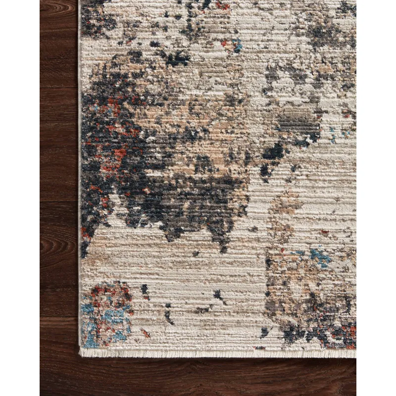 Leigh Ivory / Charcoal Rug (2' 7" X 7' 8")