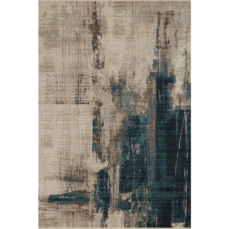 Leigh Slate / Denim Rug (7' 10" X 10' 10")