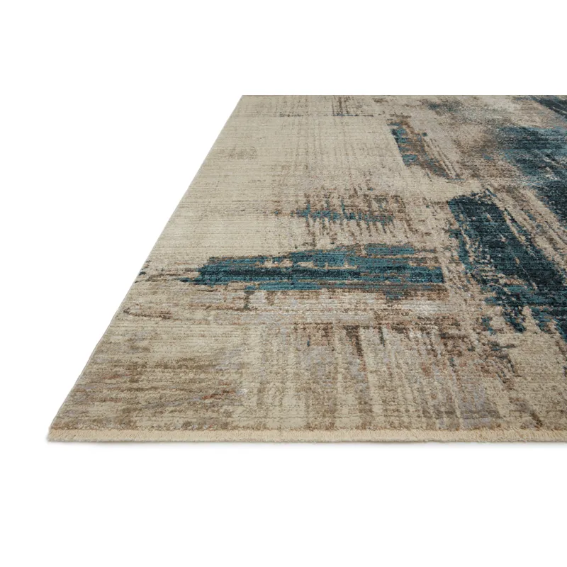 Leigh Slate / Denim Rug (7' 10" X 10' 10")