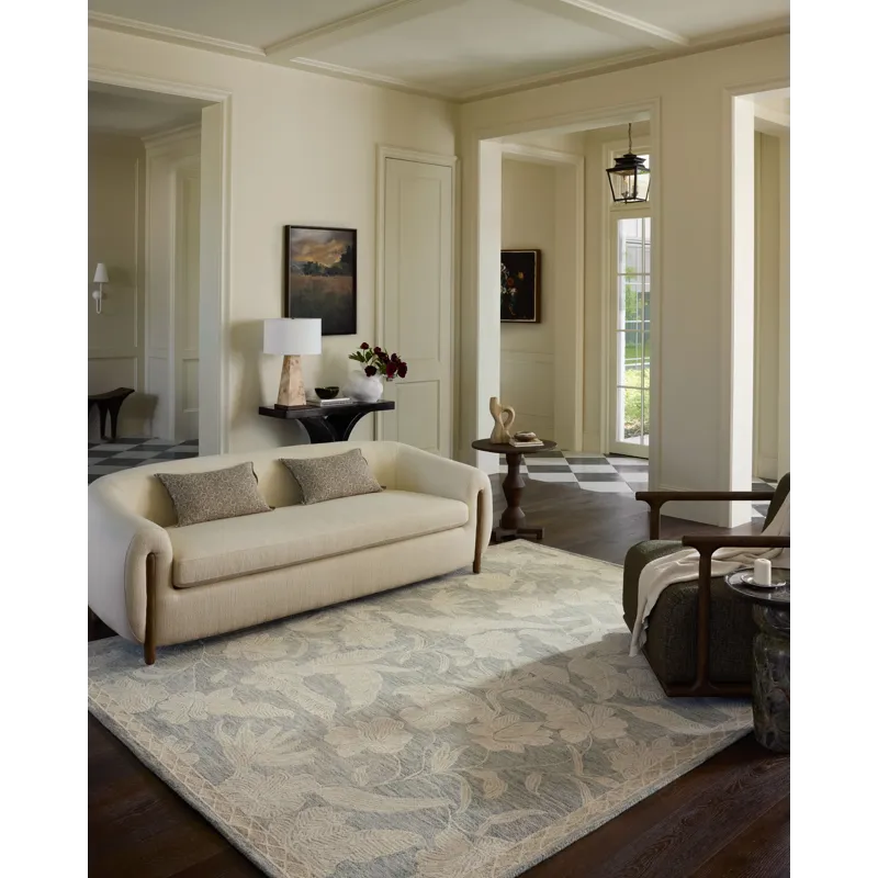 Loloi Lenore Blue / Natural 2\'-6\" x 7\'-6\" Rug