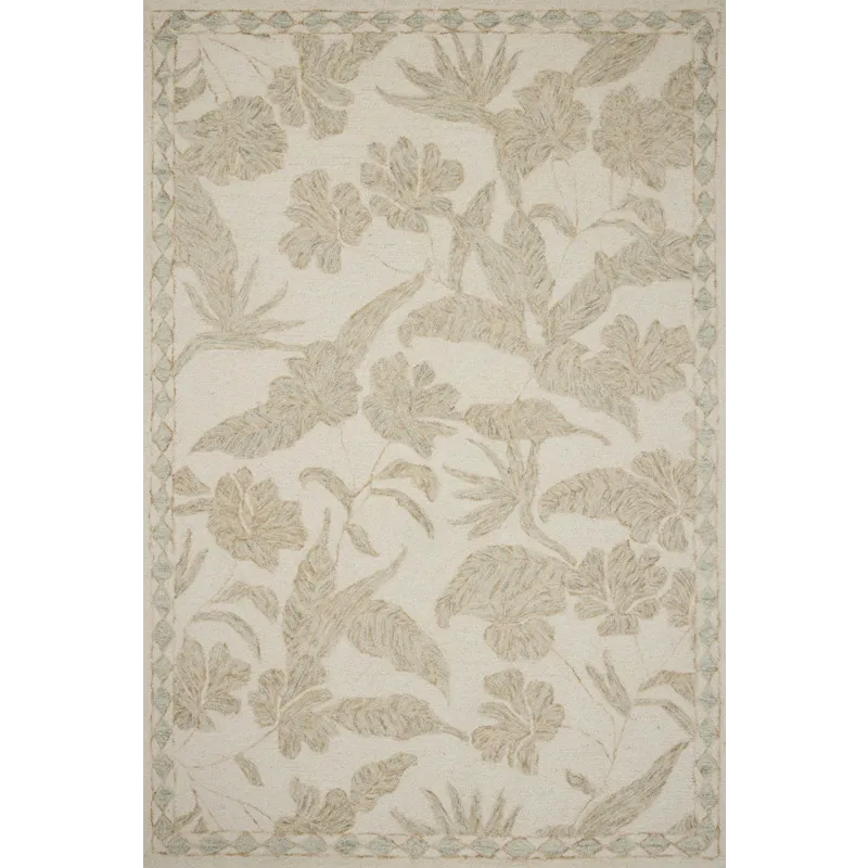 Loloi Lenore Ivory / Multi 5\'-0\" x 7\'-6\" Rug