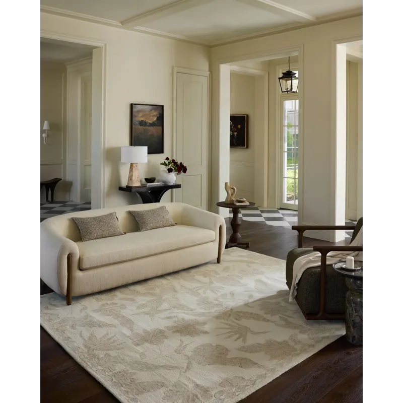 Loloi Lenore Ivory / Multi 5\'-0\" x 7\'-6\" Rug