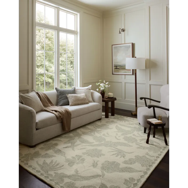 Loloi Lenore Ivory / Sky 2\'-6\" x 7\'-6\" Rug