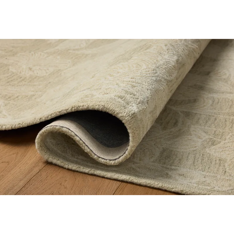Loloi Lenore Sage / Natural 5\'-0\" x 7\'-6\" Rug
