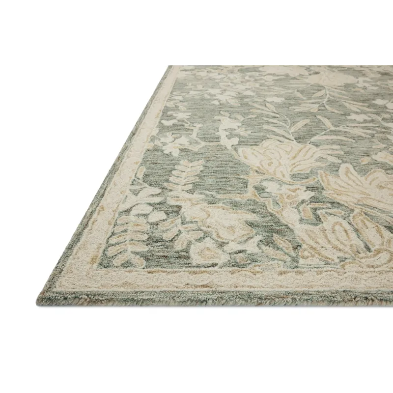 Loloi Lenore Lagoon / Wheat 3\'-6\" x 5\'-6\" Rug