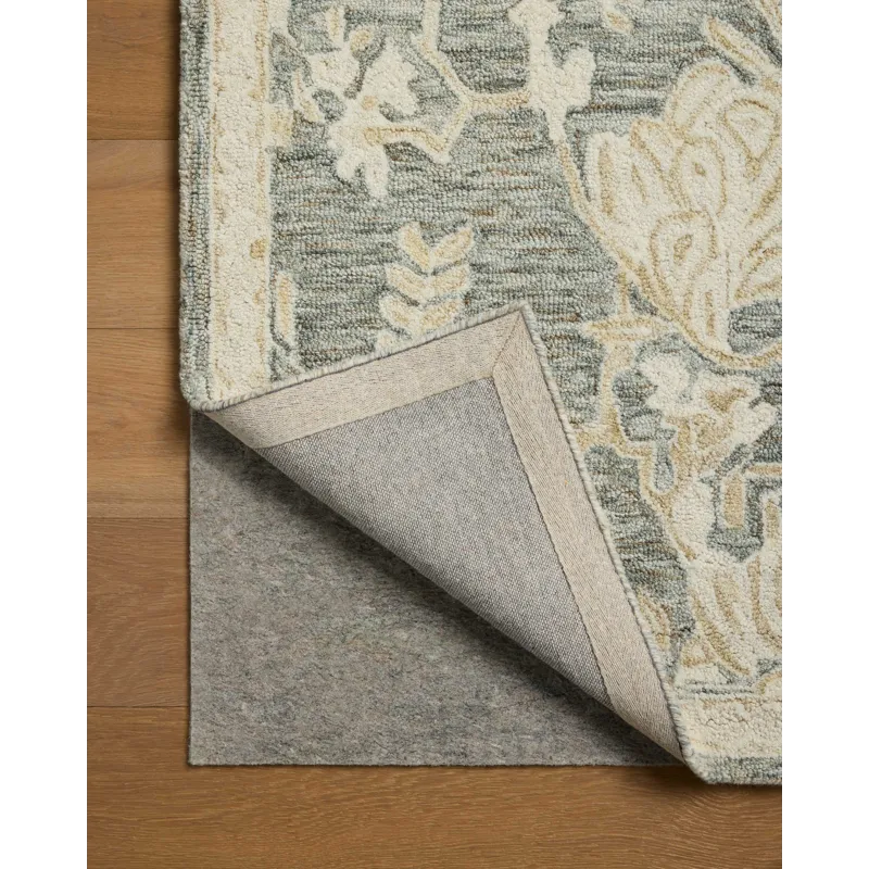 Loloi Lenore Lagoon / Wheat 3\'-6\" x 5\'-6\" Rug