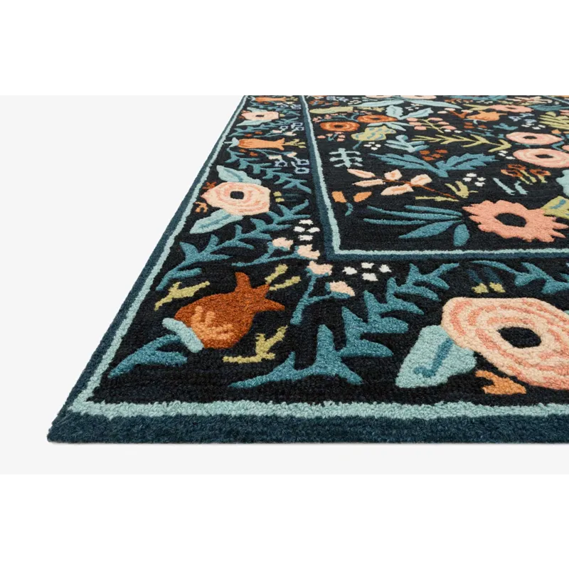Loloi X Rifle Paper Co. Les Fleurs 5\'-0\" X 7\'-6\" Rug