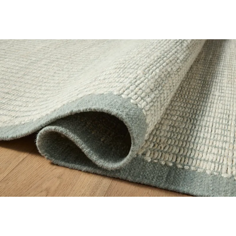 Amber Lewis x Loloi Lilah Ivory / Sky 2\'-6\" x 7\'-6\" Rug