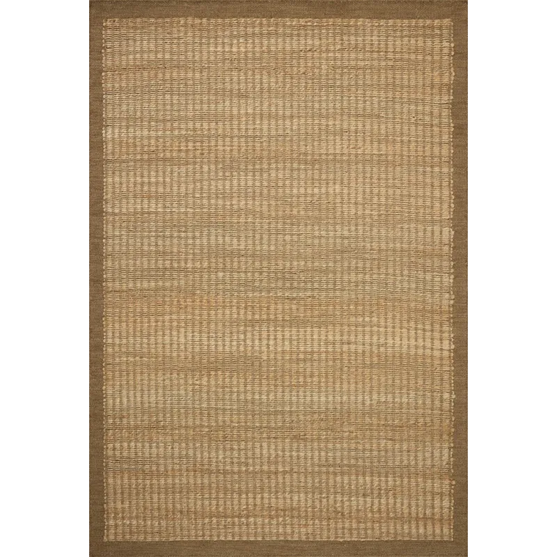 Amber Lewis x Loloi Lilah Natural / Bark 5\'-0\" x 7\'-6\" Rug